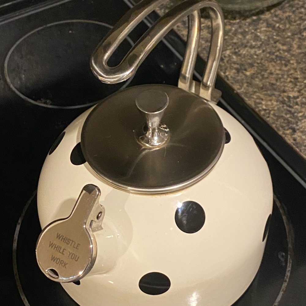 Kate Spade Black and White Coffee & Tea Accessories